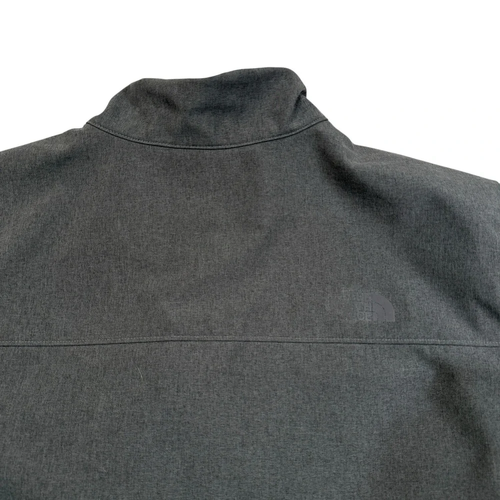 The North Face Apex Bionic 3 Jacket Mens 3XL Grey Softshell‎ Full Zip Windproof